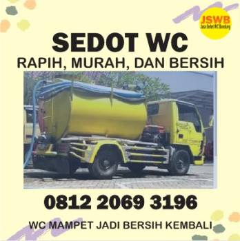 sedot wc profesional